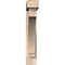 Ekena Millwork Imperial Block Smooth Bracket w/ Offset Brace, Douglas Fir, 5 1/2"W x 28"D x 32"H BKT0604X28X32IMP05SDF - alternate 4